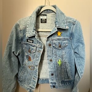 Forever 21 patchwork Toy Story denim jacket